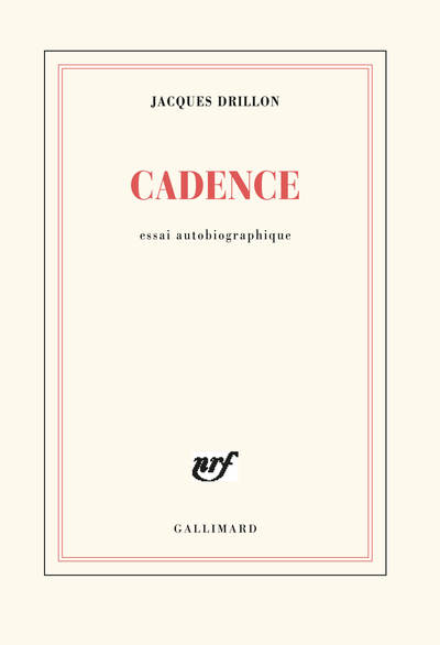 Cadence, Essai autobiographique (9782072818608-front-cover)