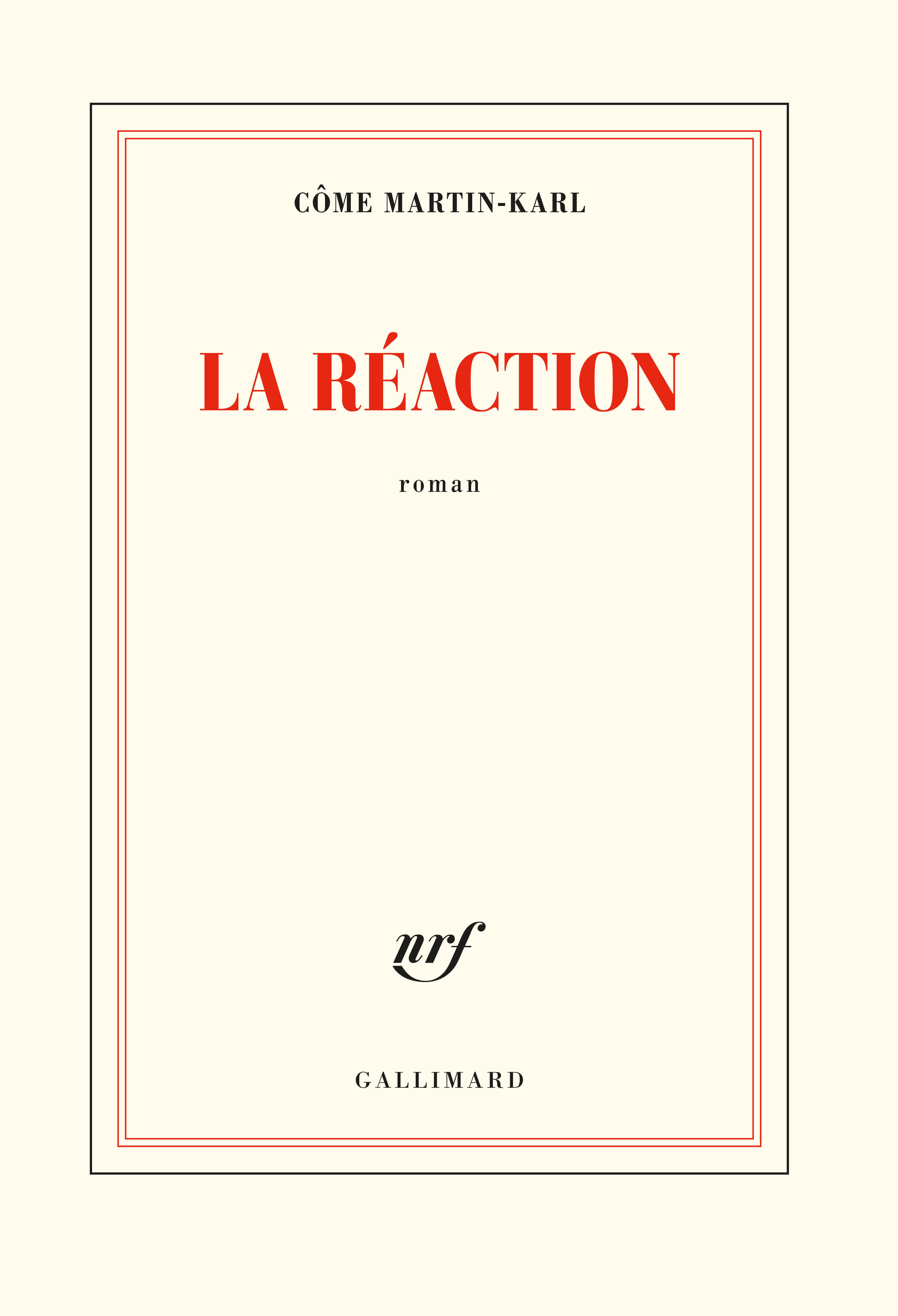 La réaction (9782072883842-front-cover)