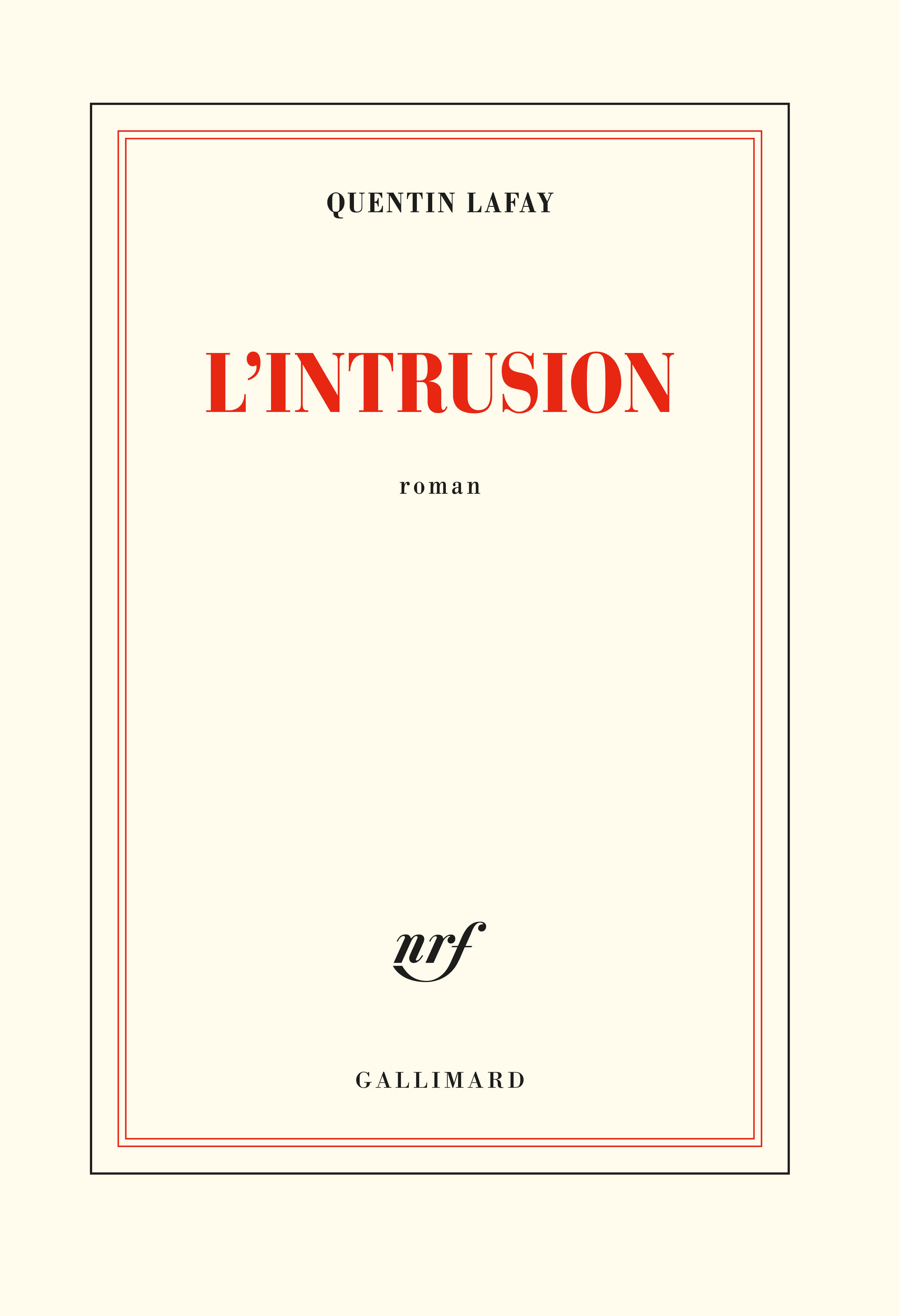 L'intrusion (9782072858109-front-cover)