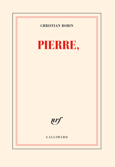 Pierre, (9782072866586-front-cover)