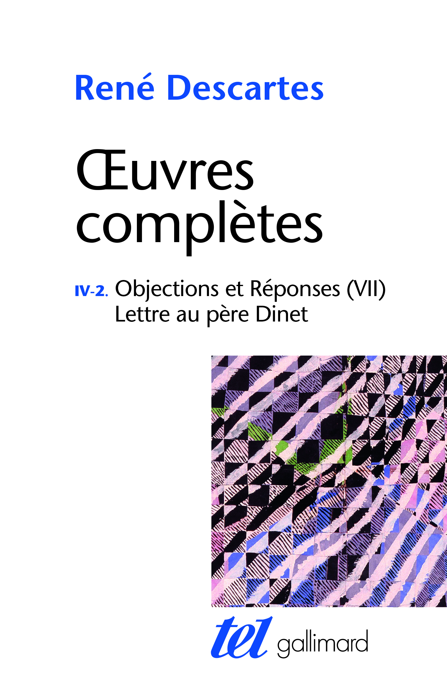 Objections et Réponses (VII) - Lettre au père Dinet (9782072803710-front-cover)