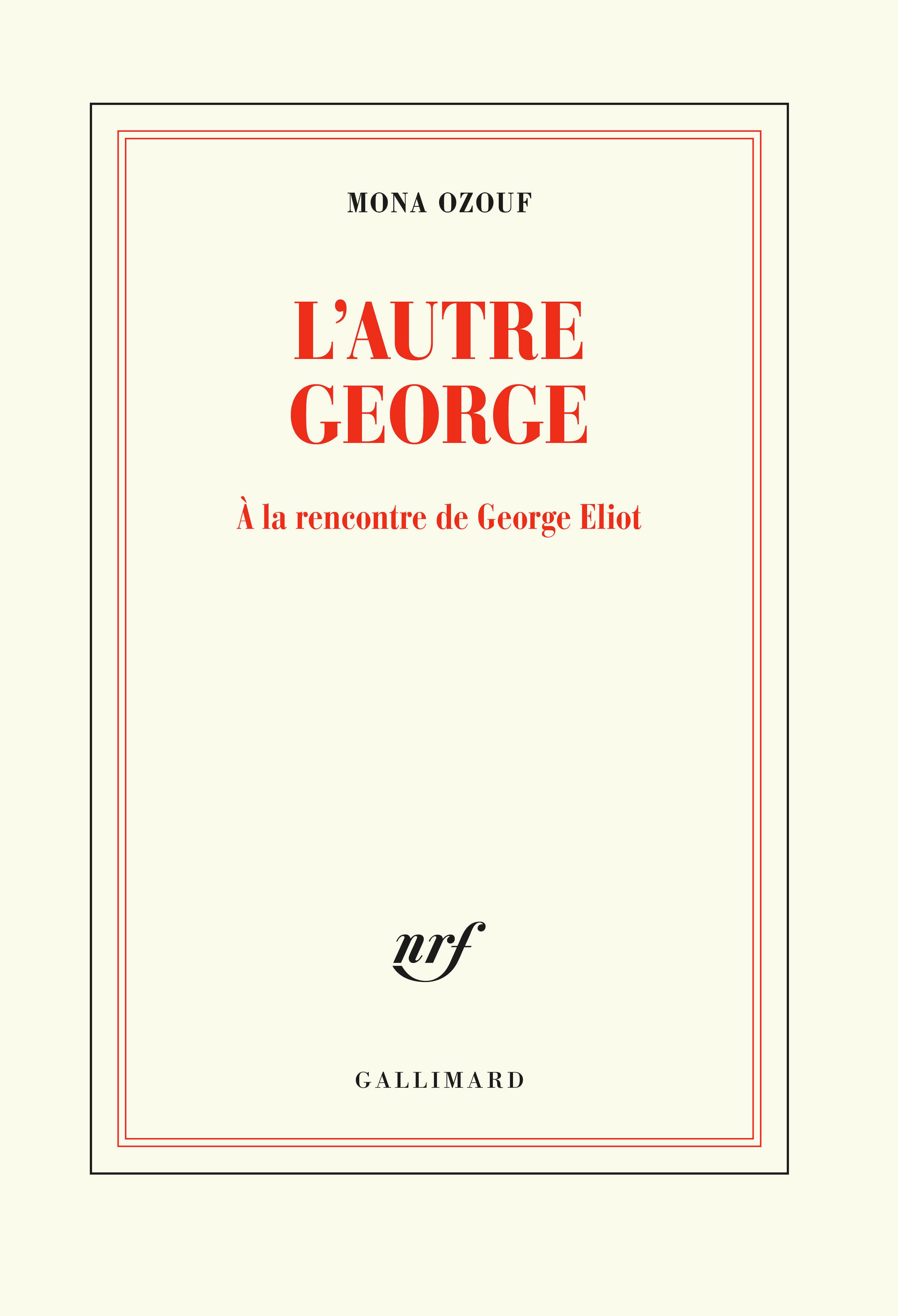 L'autre George, À la rencontre de George Eliot (9782072802027-front-cover)