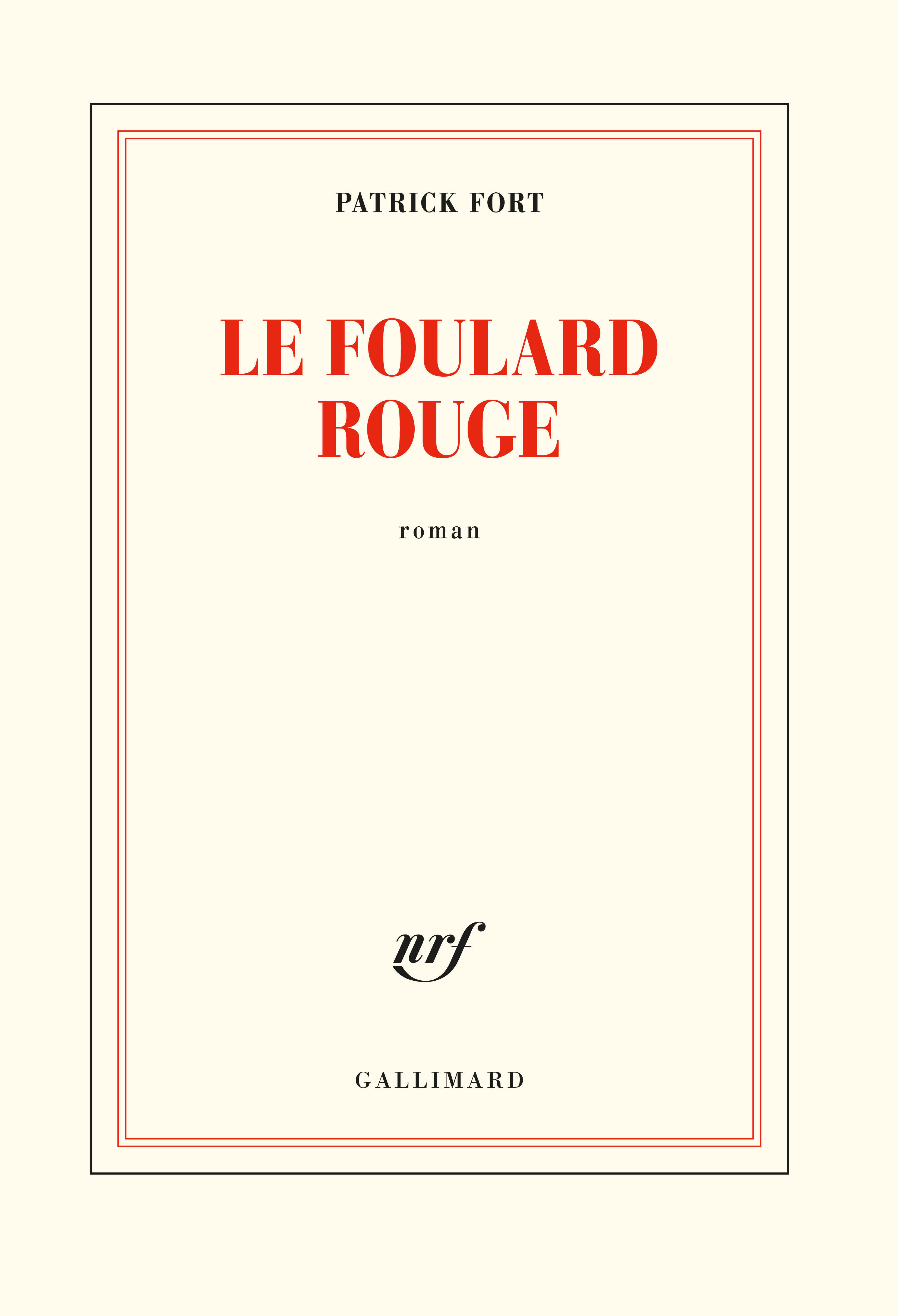 Le foulard rouge (9782072855856-front-cover)