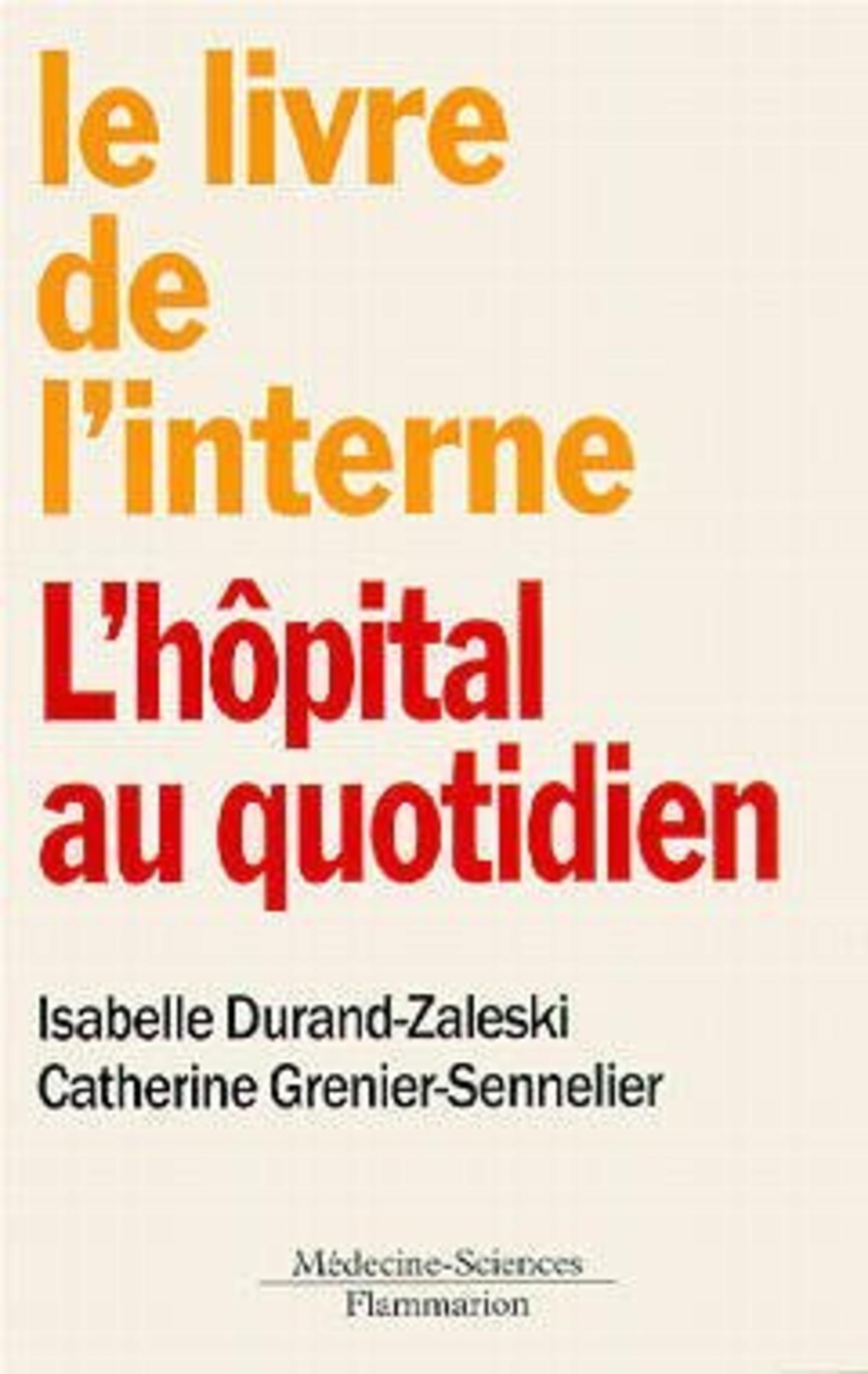 L'hôpital au quotidien (9782257101617-front-cover)