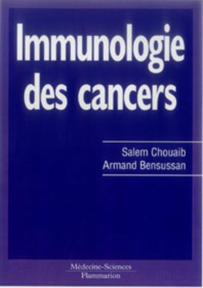 Immunologie des cancers (9782257114617-front-cover)