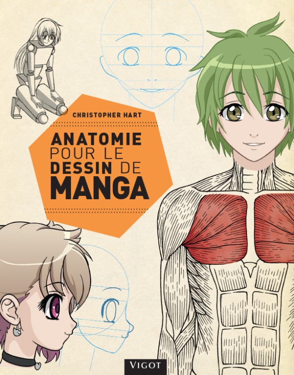 ANATOMIE POUR LE DESSIN DE MANGA (9782711423774-front-cover)