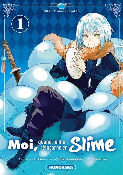 Moi, quand je me réincarne en Slime - tome 1 - Edition 20 ans (9791042020583-front-cover)