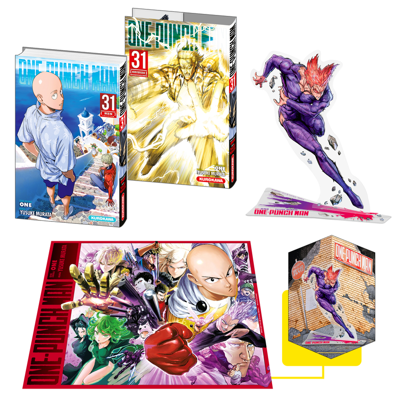 One-Punch Man - Tome 31 - collector (9791042019167-front-cover)