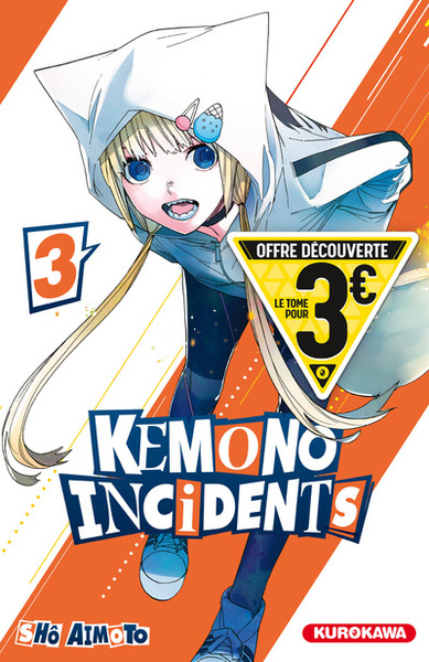 Kemono Incidents - tome 3 - Offre Découverte (9791042014254-front-cover)