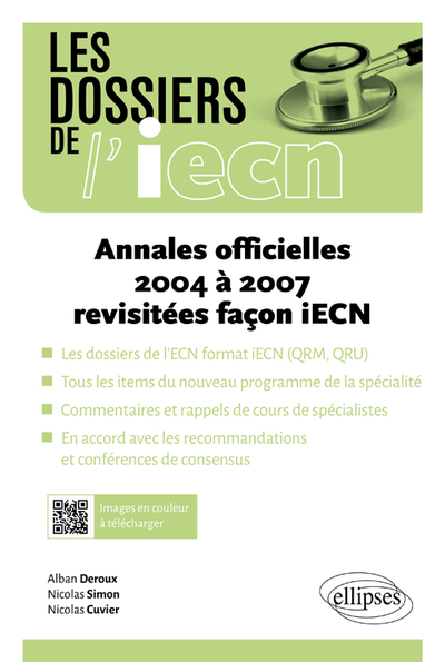 Annales officielles 2004 à 2007 revisitées facon iECN (9782340014626-front-cover)