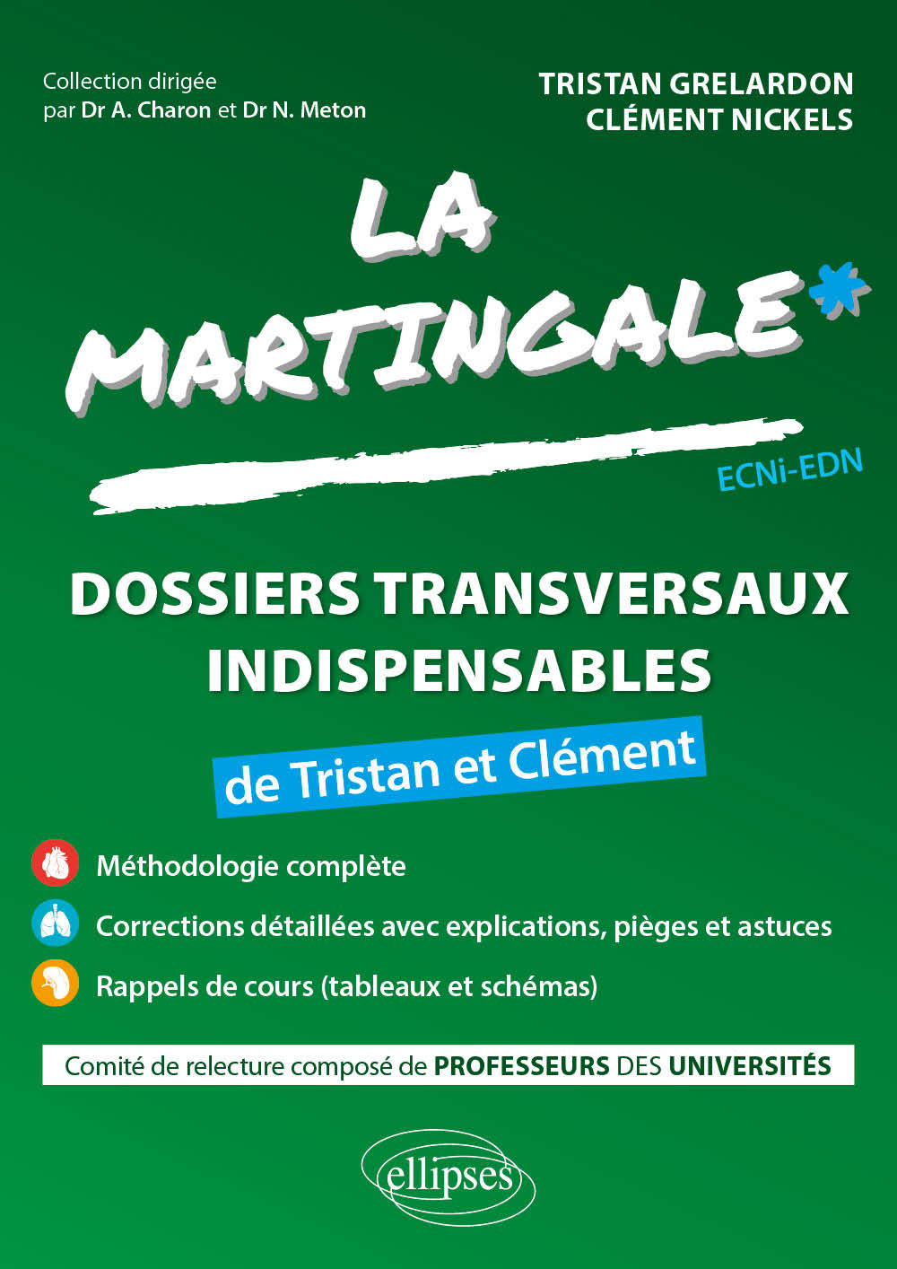 Les dossiers transversaux indispensables à l'ECNI de Tristan et Clément, Volume 4 (9782340067950-front-cover)