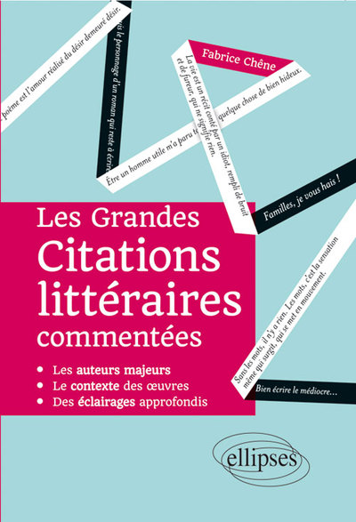 Les Grandes Citations littéraires commentées (9782340008229-front-cover)