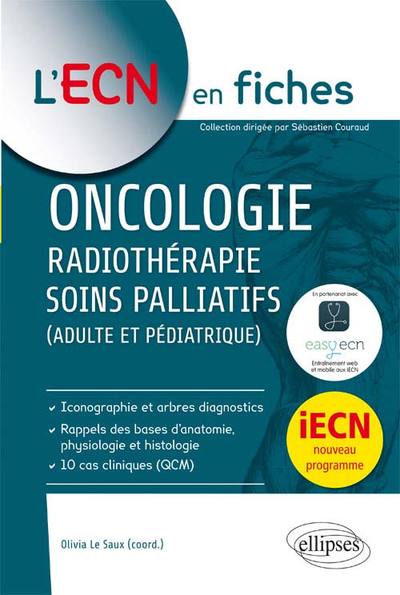 Oncologie - Radiothérapie - Soins palliatifs (Adulte et Pédiatrique) (9782340005181-front-cover)