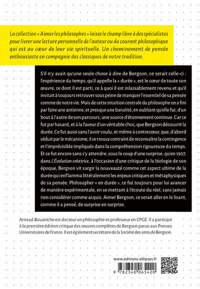 Bergson, Une philosophie de la nouveauté (9782340065420-back-cover)
