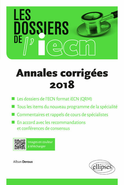 ECNi – Annales corrigées 2018 (9782340029927-front-cover)