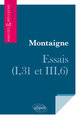 Montaigne, Essais (I,31 et III,6) (9782340010710-front-cover)