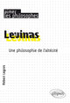 Levinas. Une philosophie de l’altérité (9782340021952-front-cover)