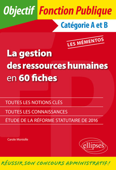 La gestion des ressources humaines en 60 fiches (9782340015012-front-cover)