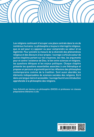 Introduction à la philosophie des religions (9782340046405-back-cover)