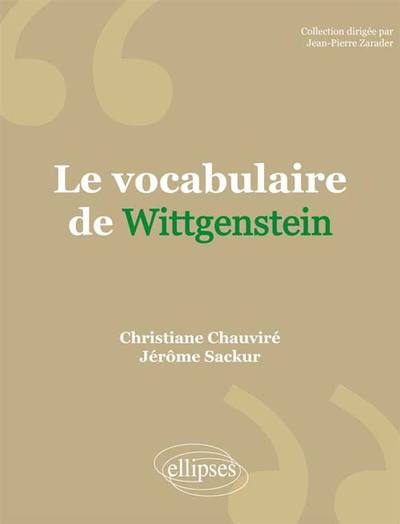 Le vocabulaire de Wittgenstein (9782340004405-front-cover)