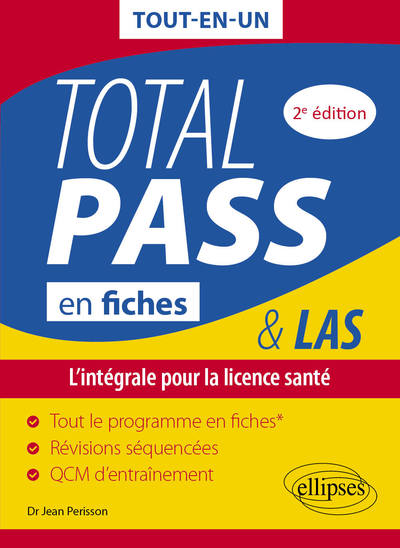 Total PASS-LAS en fiches - L'intégrale pour la licence santé - 2e édition (9782340071223-front-cover)