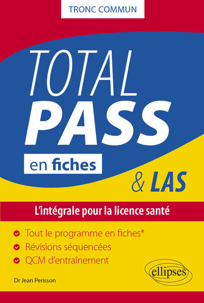 Total PASS-LAS en fiches - L'intégrale pour la licence santé (9782340040939-front-cover)