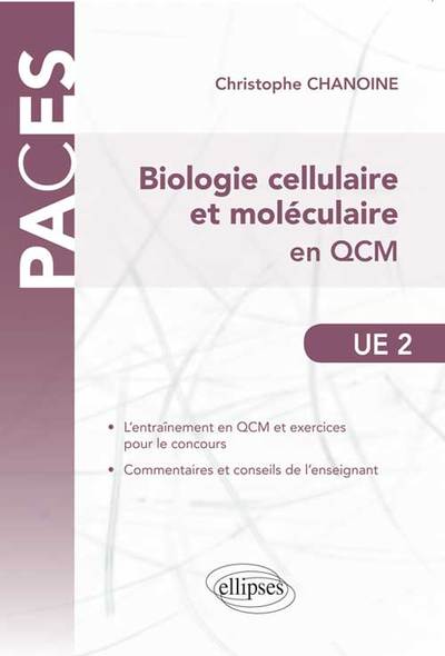 UE2 - Biologie cellulaire et moléculaire en QCM (9782340000858-front-cover)