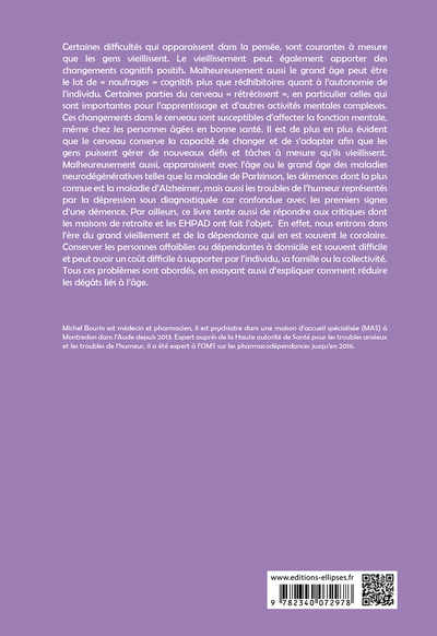 Faire face au vieillissement cérébral (9782340072978-back-cover)