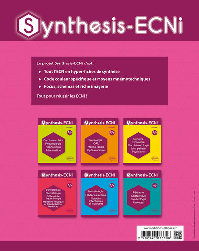 Synthesis-ECNi - 5/7 - Endocrinologie Hépato-gastro-entérologie Nutrition (9782340033108-back-cover)