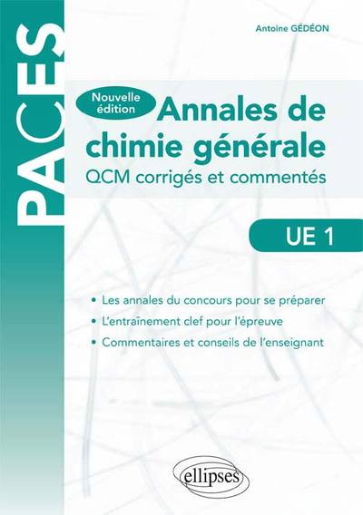 UE1 - Annales de chimie générale (9782340007840-front-cover)