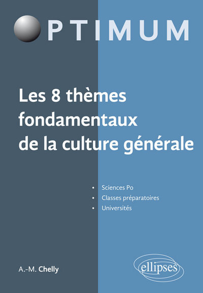 Les 8 thèmes fondamentaux de la culture générale (9782340013803-front-cover)