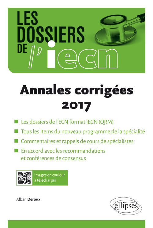 Les dossiers de l'IECN - annales 2017 corrigées (9782340025431-front-cover)