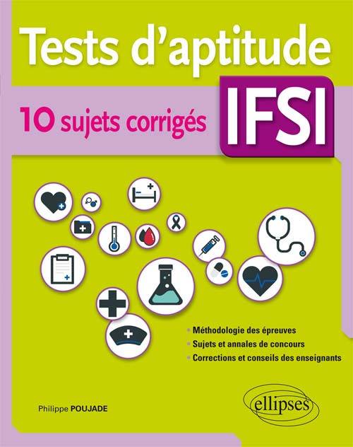 Tests d’aptitude IFSI – 10 sujets corrigés (9782340006911-front-cover)