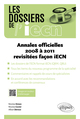 Annales officielles 2008 à 2011 revisitées facon iECN (9782340014718-front-cover)