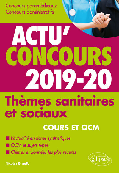 Thèmes sanitaires et sociaux - concours 2019-2020 (9782340025875-front-cover)