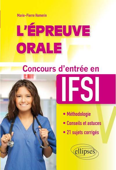 L’épreuve orale - Concours d’entrée en IFSI (9782340006126-front-cover)
