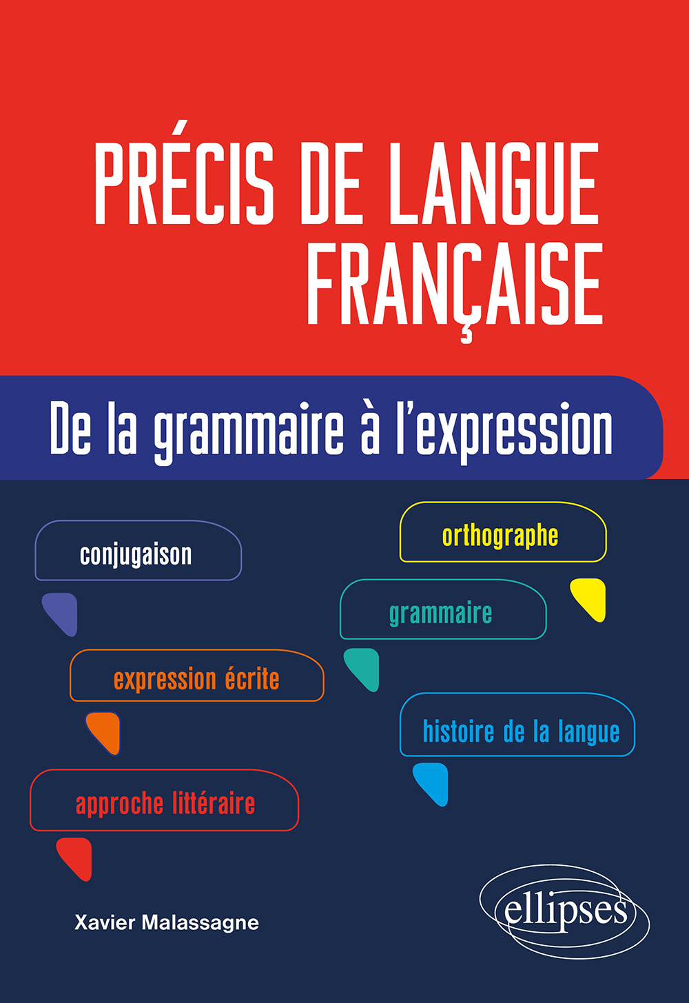 Précis de langue française. De la grammaire à l'expression (9782340040441-front-cover)