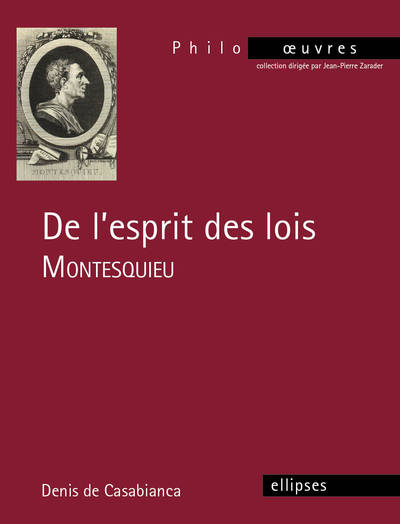 Montesquieu, De l’Esprit des lois (9782340004085-front-cover)