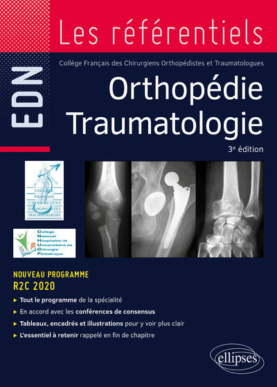 Orthopédie Traumatologie - Conforme à la réforme R2C de l’EDN (9782340058002-front-cover)