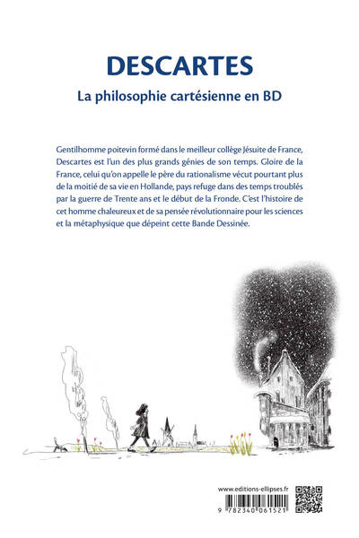Descartes. La philosophie cartésienne en BD (9782340061521-back-cover)