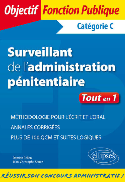 Surveillant de l'administration pénitentiaire - catégorie C (9782340000759-front-cover)