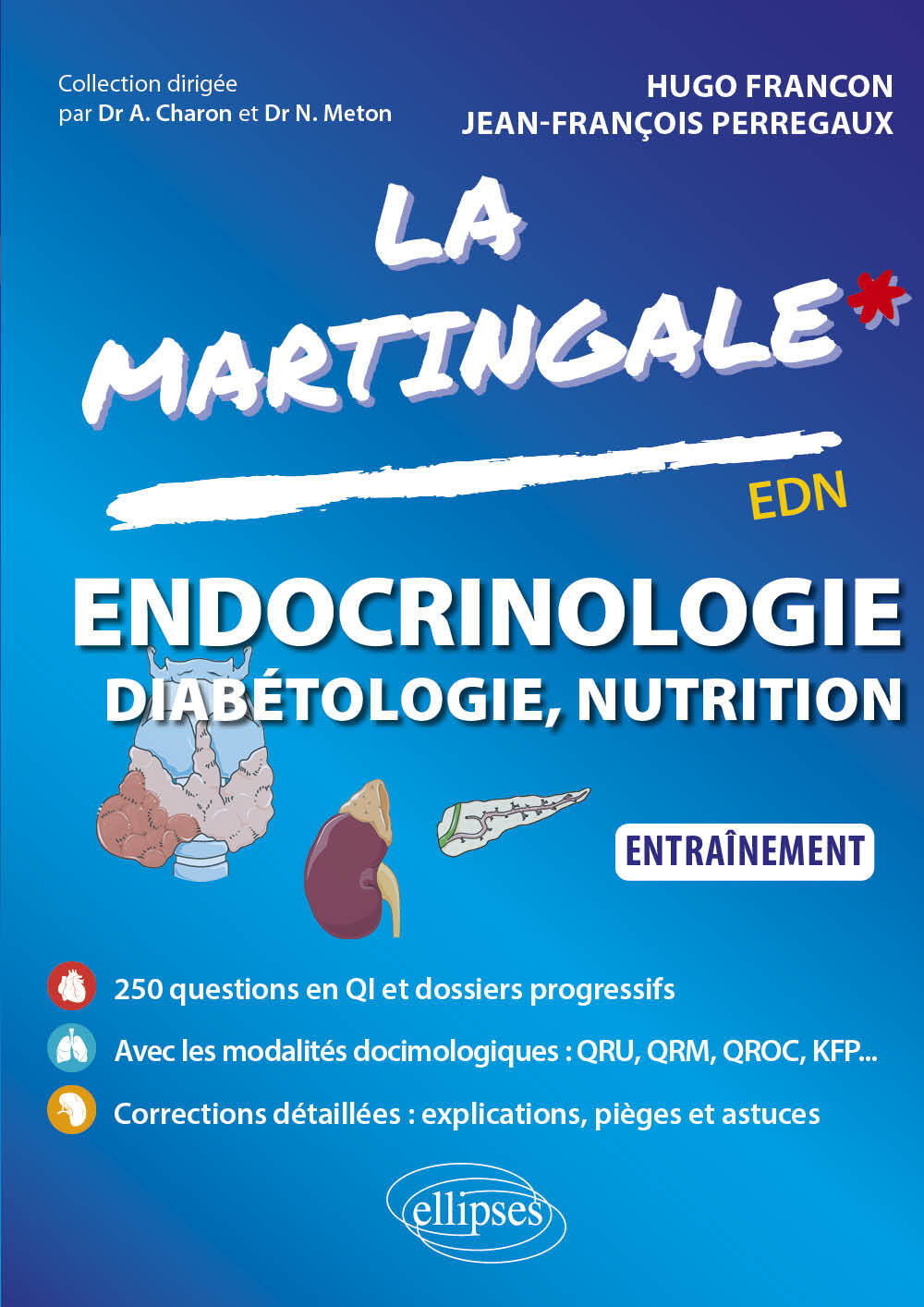 Endocrinologie, diabétologie, nutrition, Entraînement (9782340075627-front-cover)