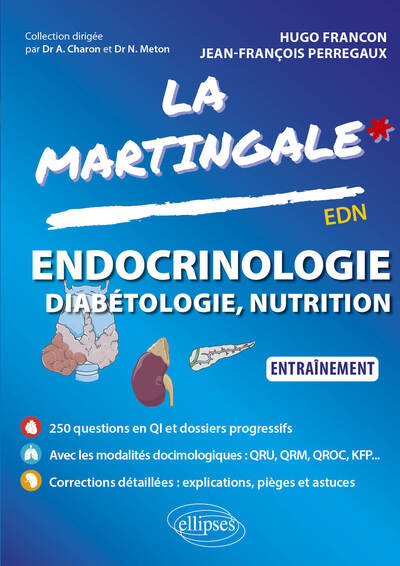 Endocrinologie, diabétologie, nutrition, Entraînement (9782340075627-front-cover)