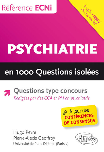 Psychiatrie en 1000 questions isolées (9782340021419-front-cover)