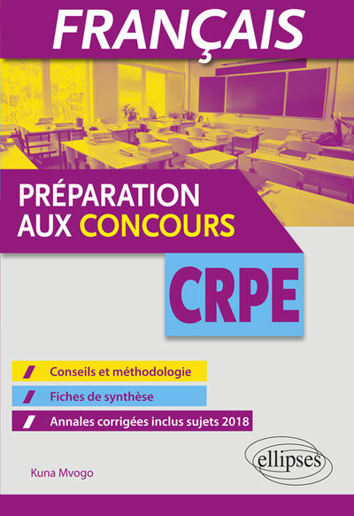 Français - Préparation aux concours CRPE (9782340027121-front-cover)