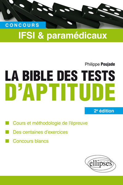 La bible des tests d'aptitude des concours IFSI et paramédicaux – 2e édition (9782340020788-front-cover)