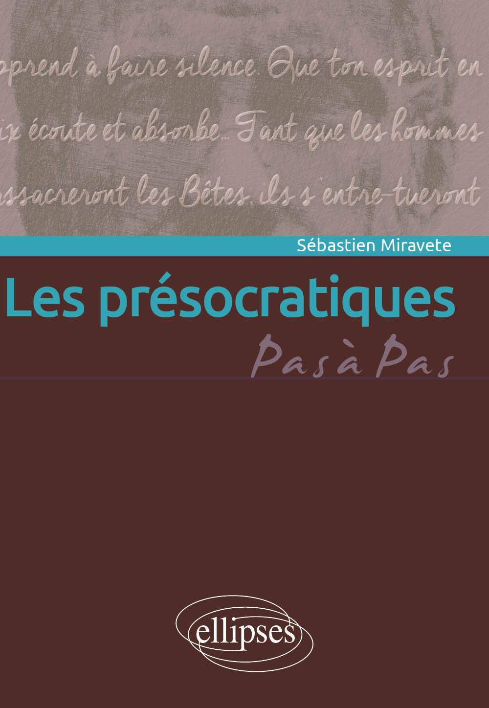Les présocratiques (9782340078611-front-cover)
