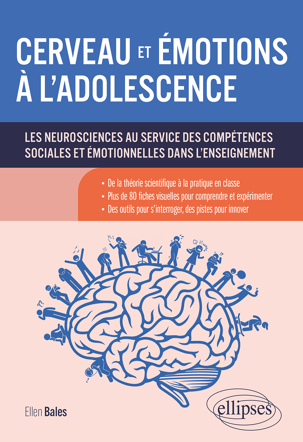 Cerveau et émotions à l'adolescence, Les neurosciences au service des compétences sociales et émotionnelles dans l'enseignement (9782340072930-front-cover)