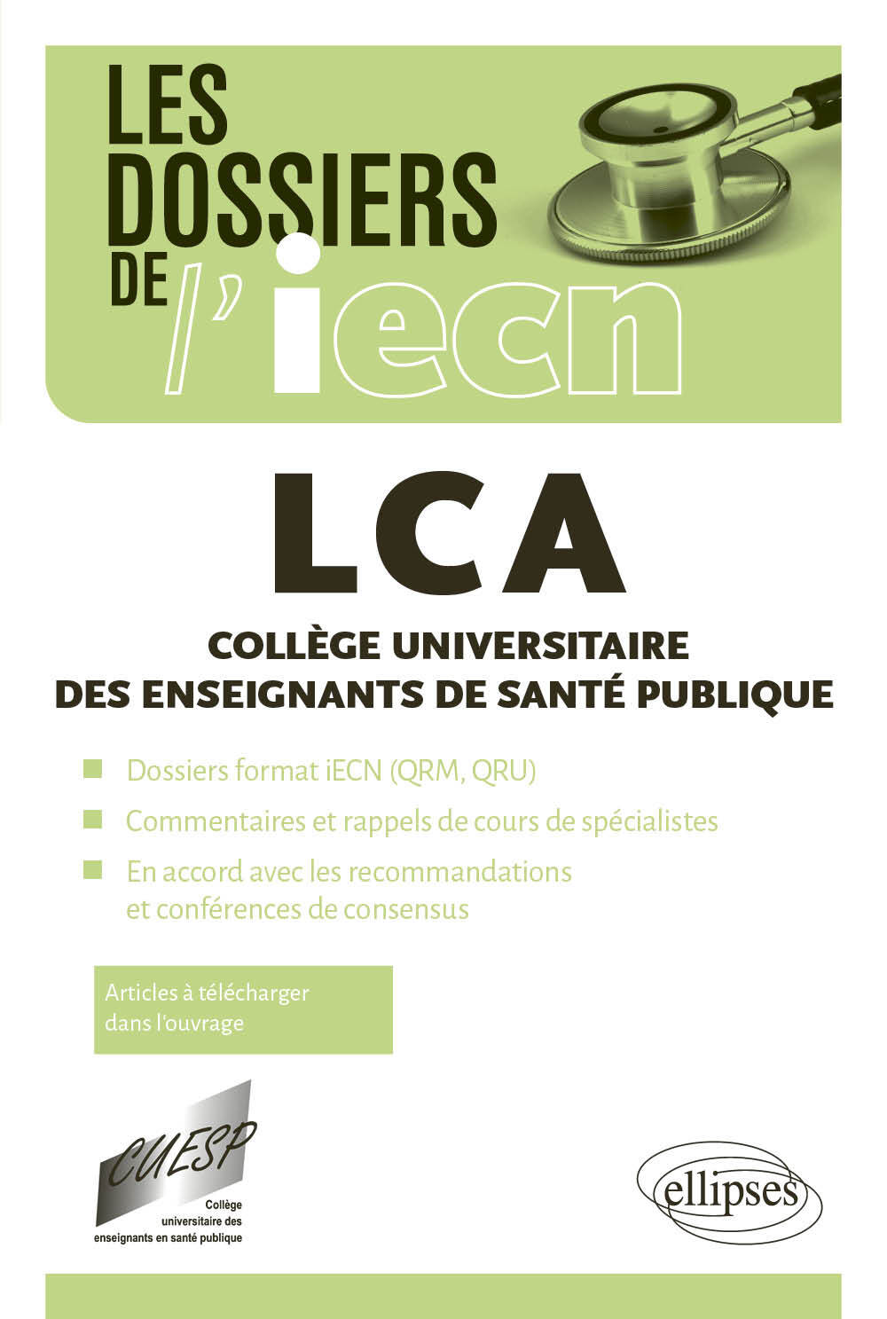 LCA - Collège Universitaire des Enseignants de Santé Publique (9782340025868-front-cover)