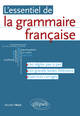 L'essentiel de la grammaire française (9782340048102-front-cover)